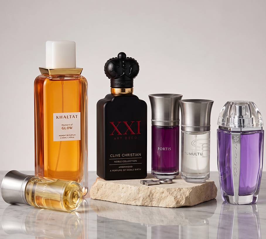 Niche perfumes from Khaltat, Clive Christian, Liquides Imaginaires and MOW